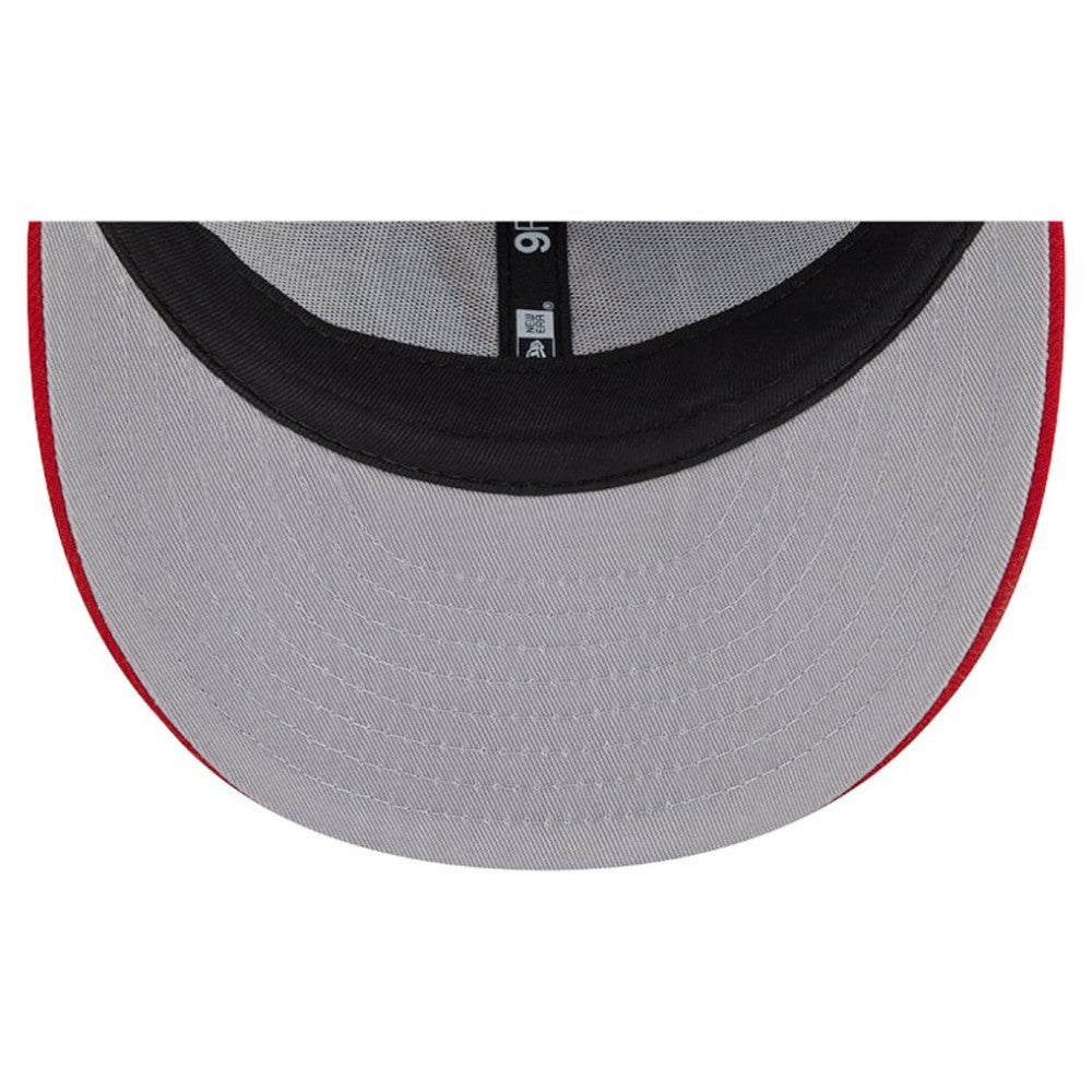 New Jersey Devils New Era Wool Pin Low Profile 9FIFTY Snapback Hat - Gray/Red | New Era Lifestyle