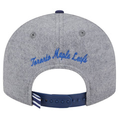 Toronto Maple Leafs New Era Wool Pin Low Profile 9FIFTY Snapback Hat - Gray/Blue | New Era near me