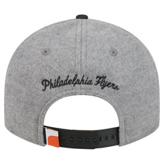 Philadelphia Flyers New Era Wool Pin Low Profile 9FIFTY Snapback Hat - Gray/Black | New Era online