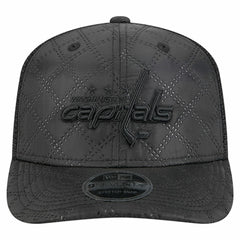 Washington Capitals New Era Quilted Nylon 9SEVENTY Adjustable Trucker Hat - Black | New Era discount