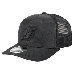 New Jersey Devils New Era Quilted Nylon 9SEVENTY Adjustable Trucker Hat - Black | New Era near me