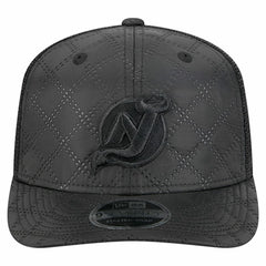 New Jersey Devils New Era Quilted Nylon 9SEVENTY Adjustable Trucker Hat - Black | New Era near me