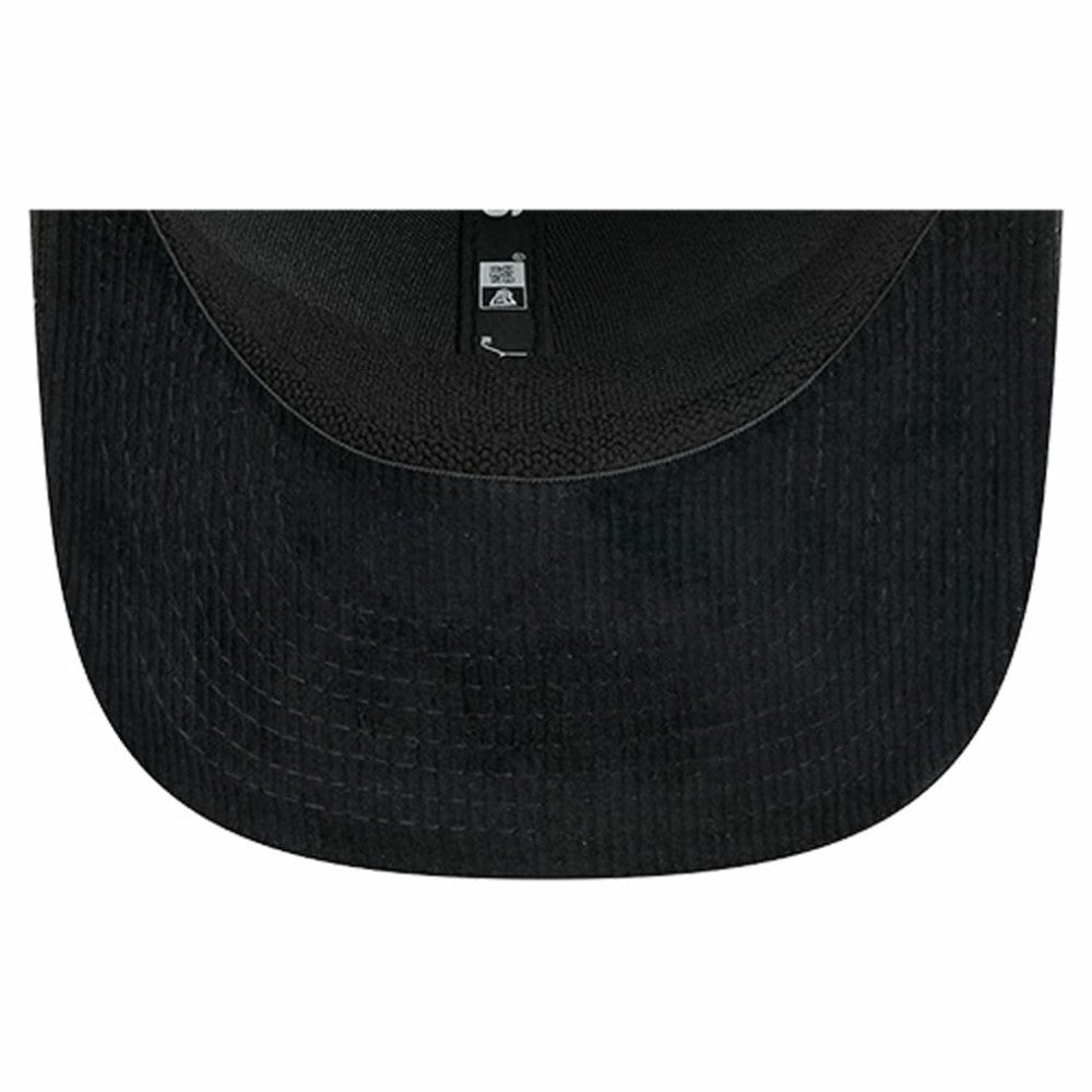 Pittsburgh Penguins New Era Quilted Nylon 9SEVENTY Adjustable Trucker Hat - Black | New Era Clearance