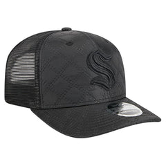Seattle Kraken New Era Quilted Nylon 9SEVENTY Adjustable Trucker Hat - Black | New Era on sale