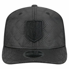 Vegas Golden Knights New Era Quilted Nylon 9SEVENTY Adjustable Trucker Hat - Black | New Era Clearance
