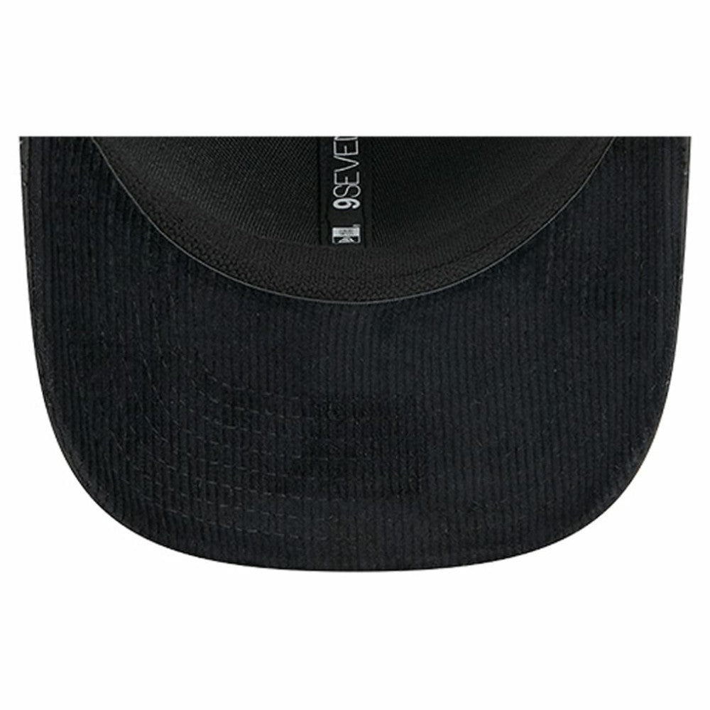 Vegas Golden Knights New Era Quilted Nylon 9SEVENTY Adjustable Trucker Hat - Black | New Era Clearance