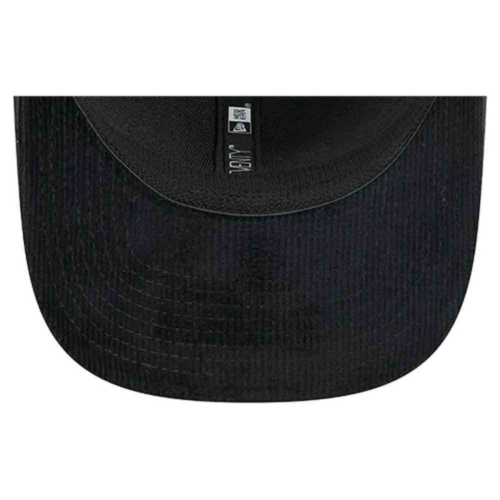 Carolina Hurricanes New Era Quilted Nylon 9SEVENTY Adjustable Trucker Hat - Black | New Era Lifestyle