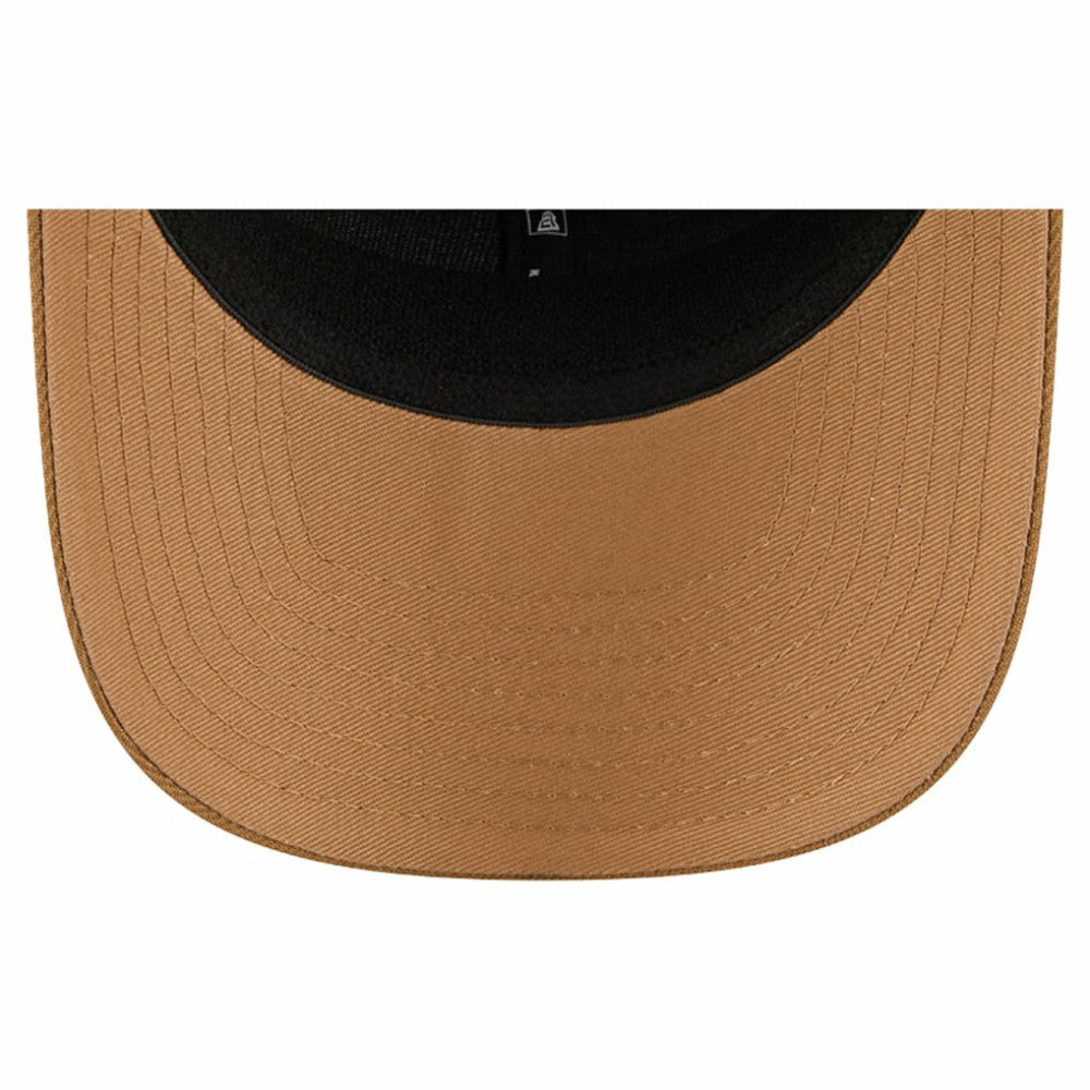 New Jersey Devils New Era Two-Tone Trucker 9SEVENTY Stretch Snap Adjustable Hat - Tan/Light Brown | New Era sale