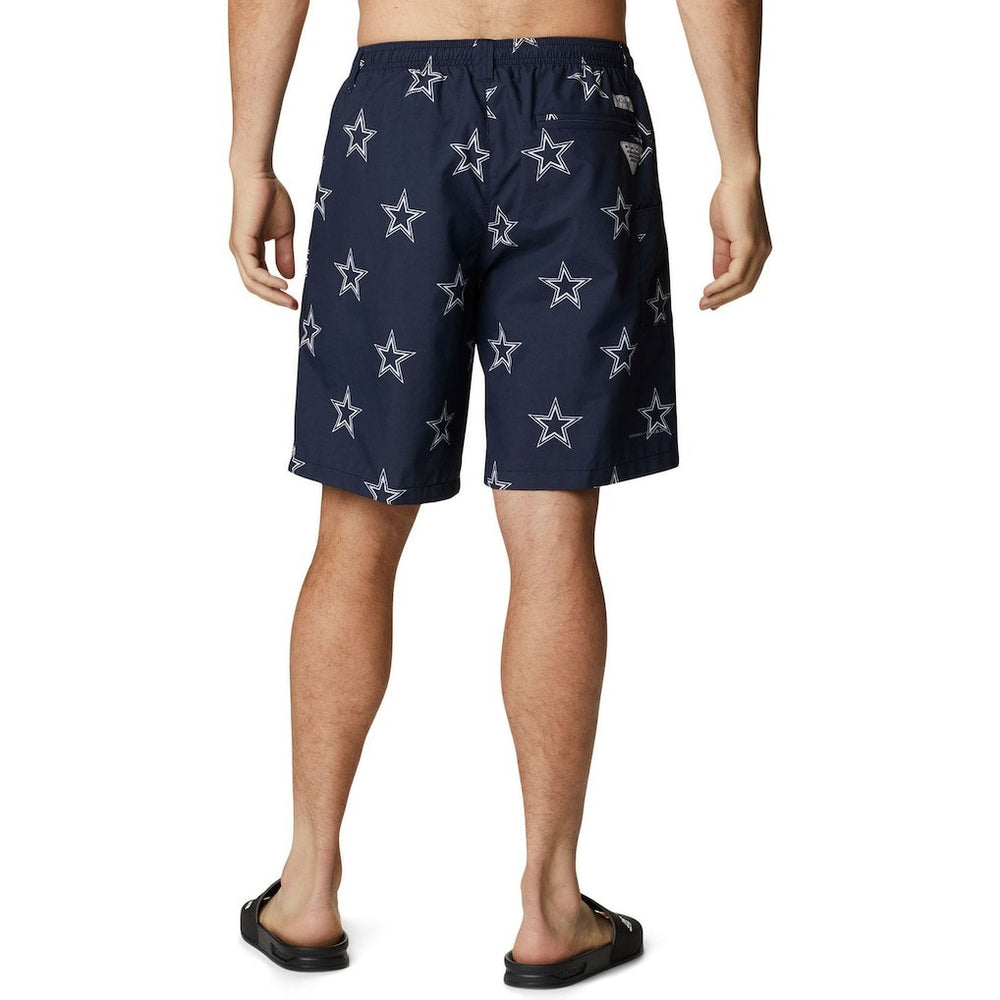 Dallas Cowboys Backcast III Printed Shorts - Navy - Columbia