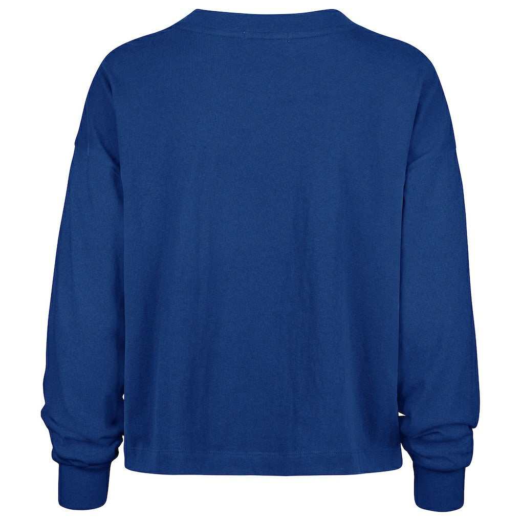 Buffalo Bills '47 Women's Plus Size Muse Sydney Long Sleeve T-Shirt - Royal - 47 brand