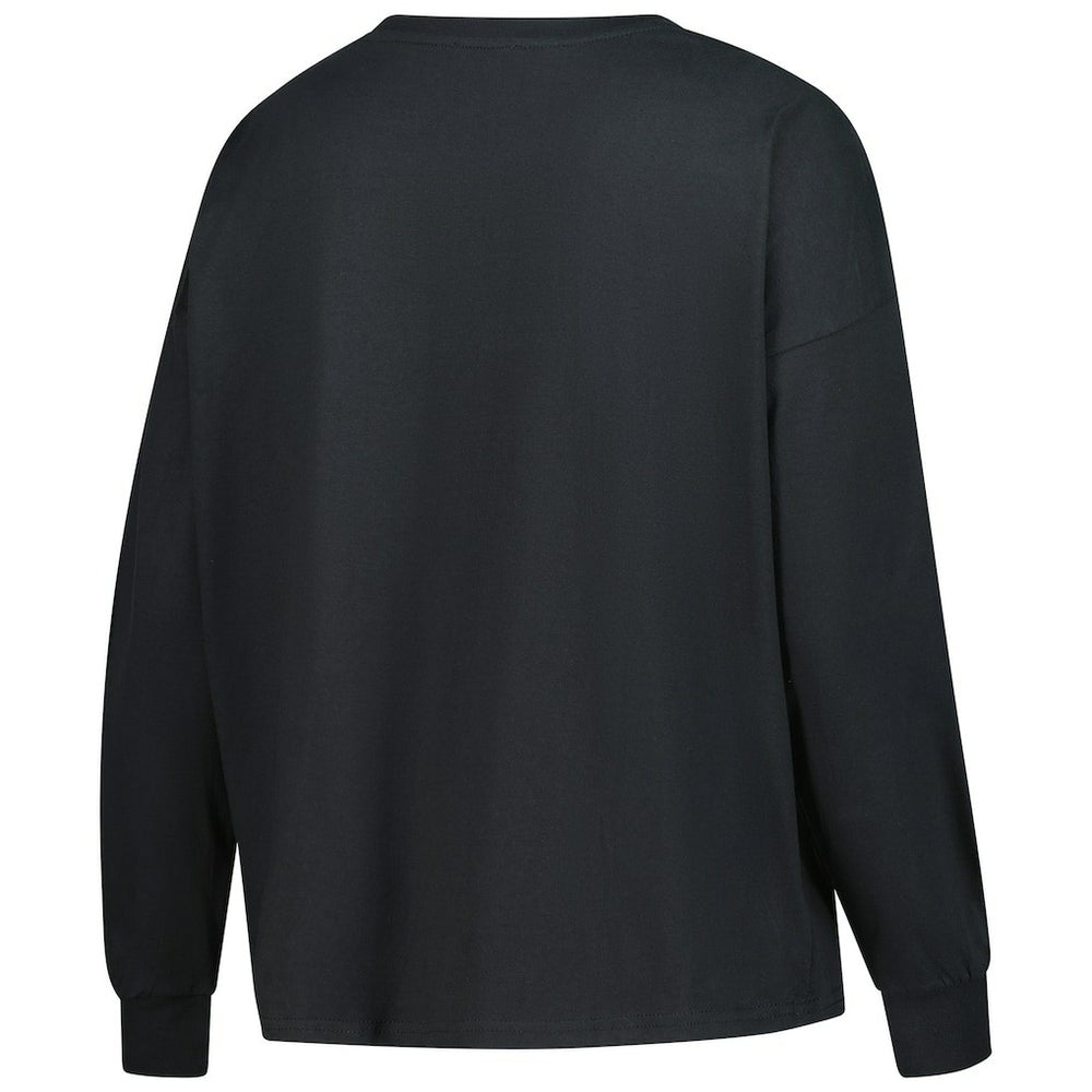 Cincinnati Bengals '47 Women's Plus Size Muse Sydney Long Sleeve T-Shirt - Black - 47 brand