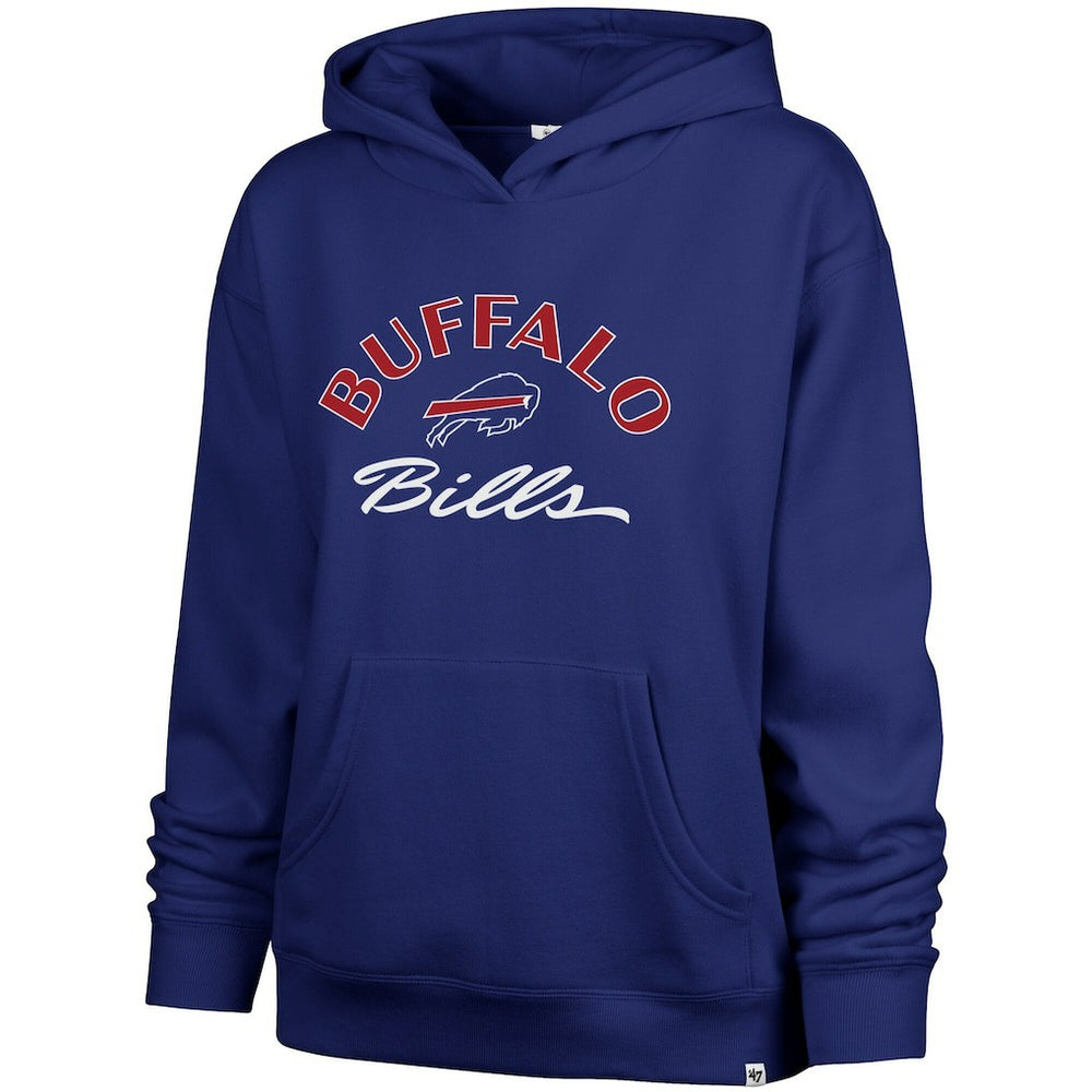 Buffalo Bills '47 Women's Plus Size Whirlwind Naomi Hoodie - Royal - 47 brand