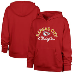Kansas City Chiefs '47 Women's Plus Size Whirlwind Naomi Hoodie - Red - 47 brand