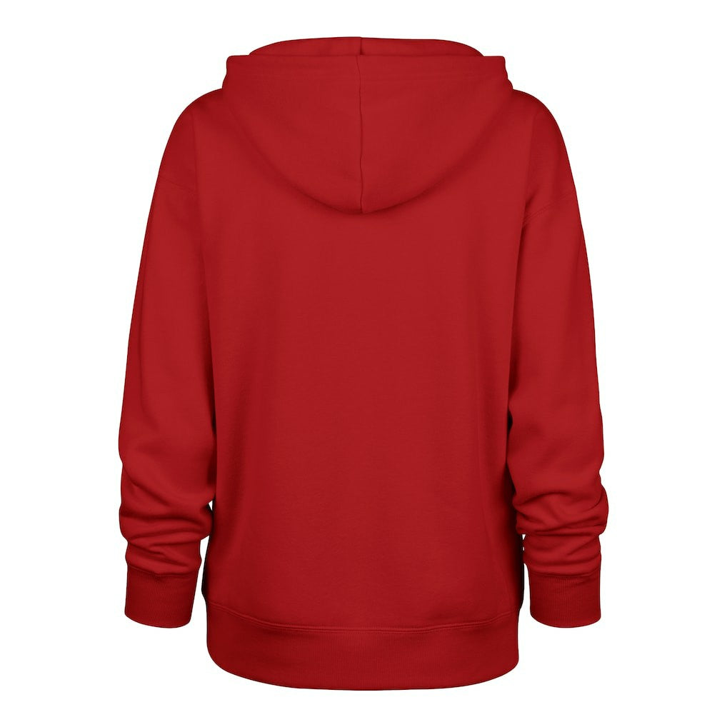 Kansas City Chiefs '47 Women's Plus Size Whirlwind Naomi Hoodie - Red - 47 brand