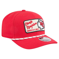 Kansas City Chiefs New Era Chant 9SEVENTY Stretch-Snap Hat - Red - NFL