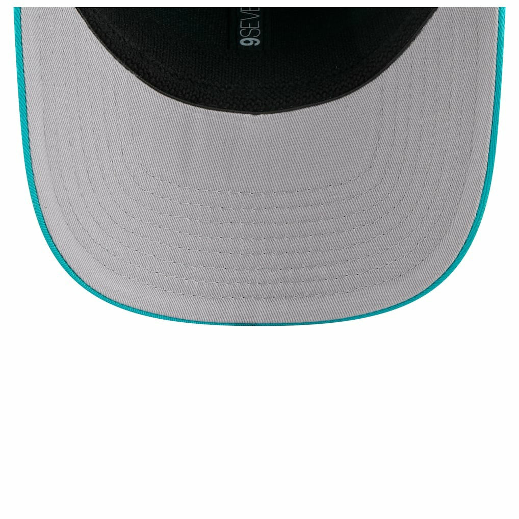 Miami Dolphins New Era Chant 9SEVENTY Stretch-Snap Hat - Aqua - NFL