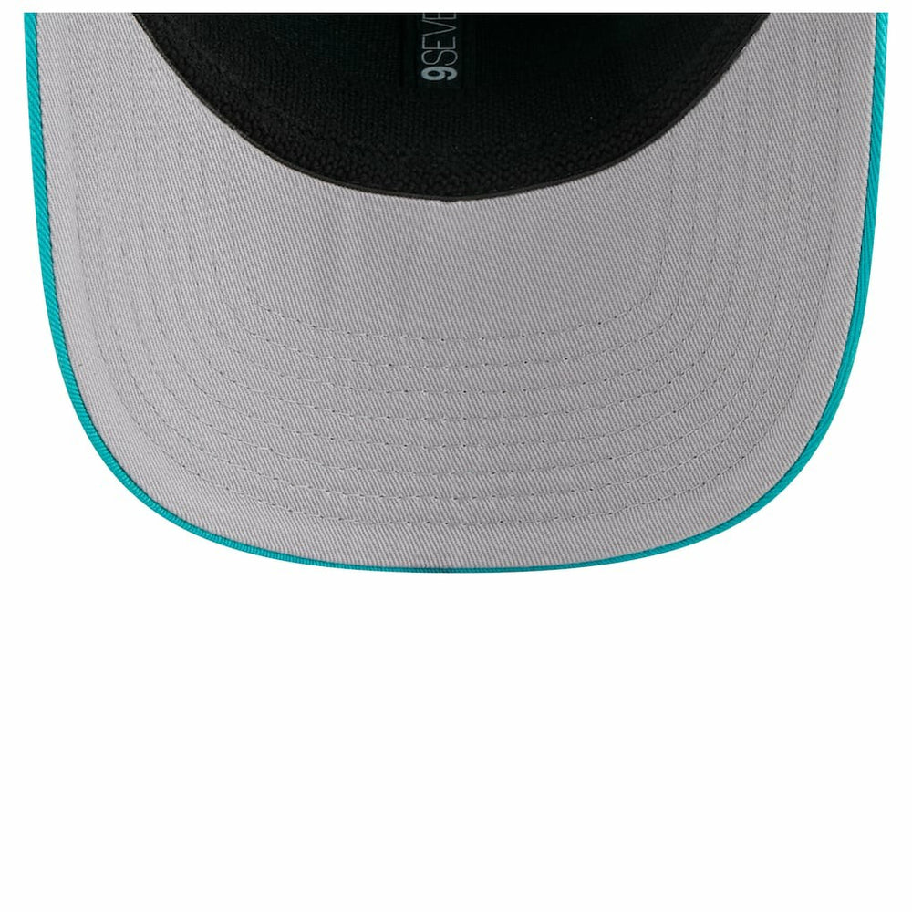 Miami Dolphins New Era Chant 9SEVENTY Stretch-Snap Hat - Aqua - NFL