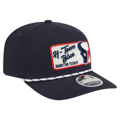 Houston Texans New Era Chant 9SEVENTY Stretch-Snap Hat - Navy - NFL