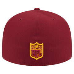 Washington Commanders New Era Oversized 59FIFTY Fitted Hat - Burgundy - NFL
