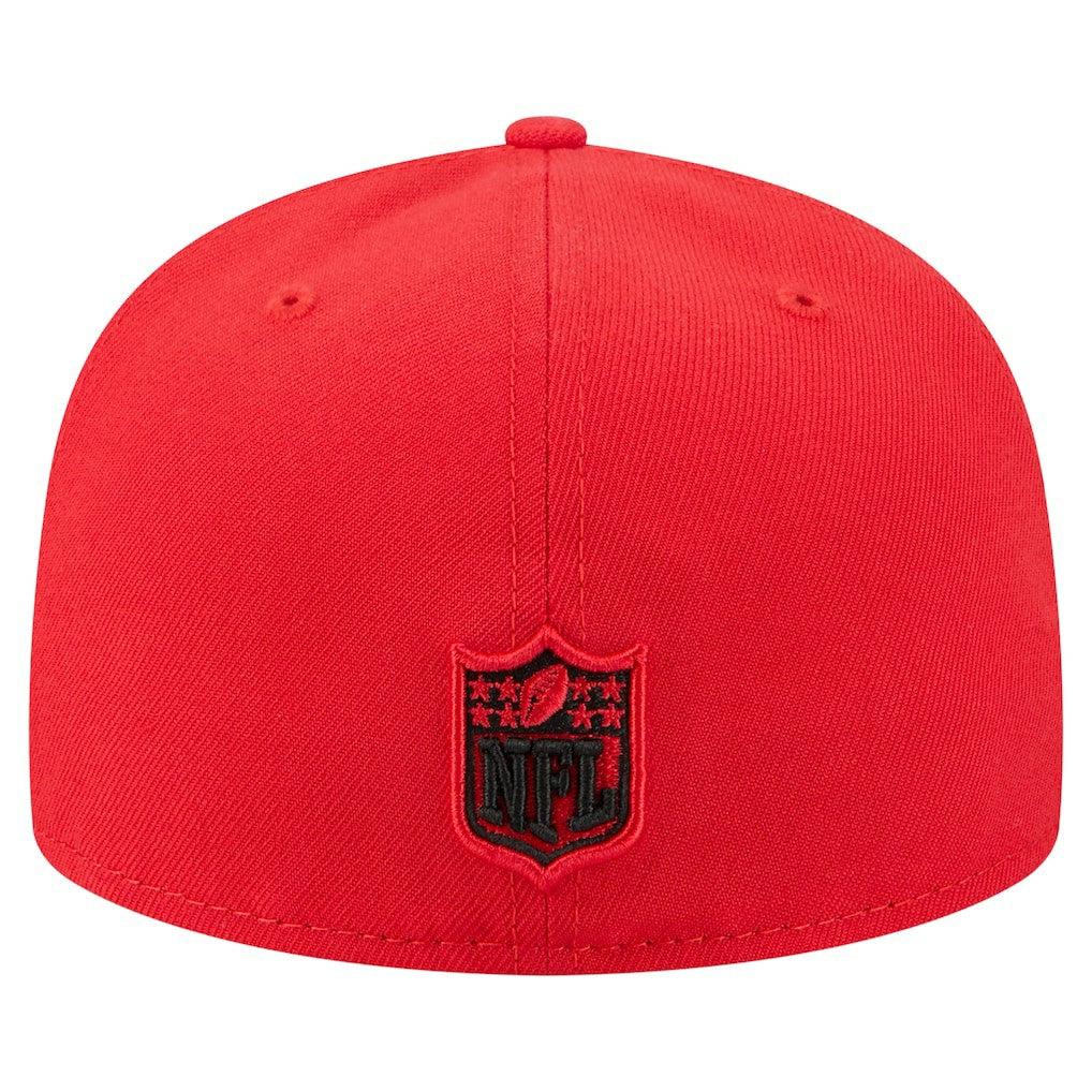 Kansas City Chiefs New Era Oversized 59FIFTY Fitted Hat - Red - NFL