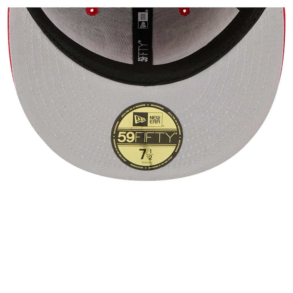 Kansas City Chiefs New Era Oversized 59FIFTY Fitted Hat - Red - NFL