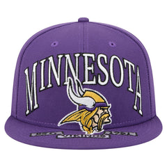 Minnesota Vikings New Era Oversized 59FIFTY Fitted Hat - Purple - NFL
