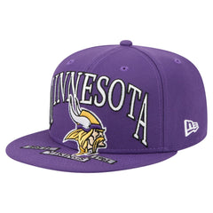 Minnesota Vikings New Era Oversized 59FIFTY Fitted Hat - Purple - NFL
