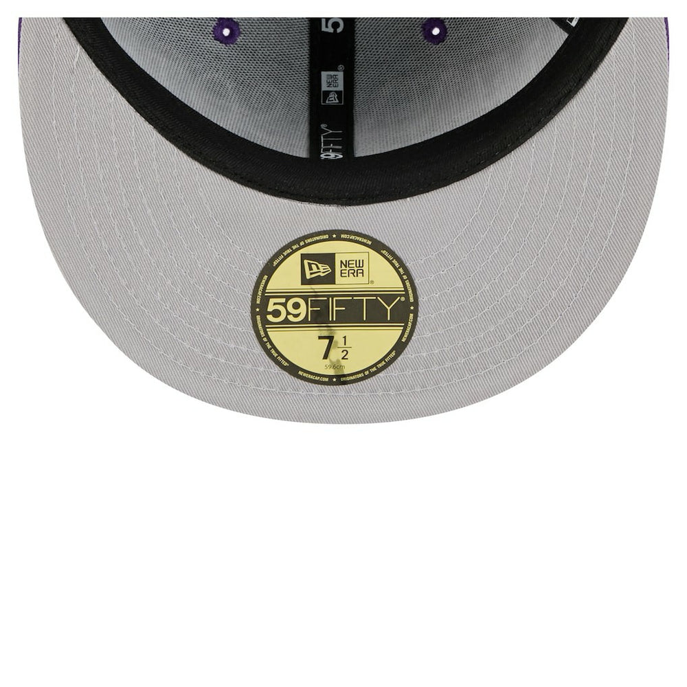 Minnesota Vikings New Era Oversized 59FIFTY Fitted Hat - Purple - NFL