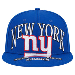 New York Giants New Era Oversized 59FIFTY Fitted Hat - Royal - NFL