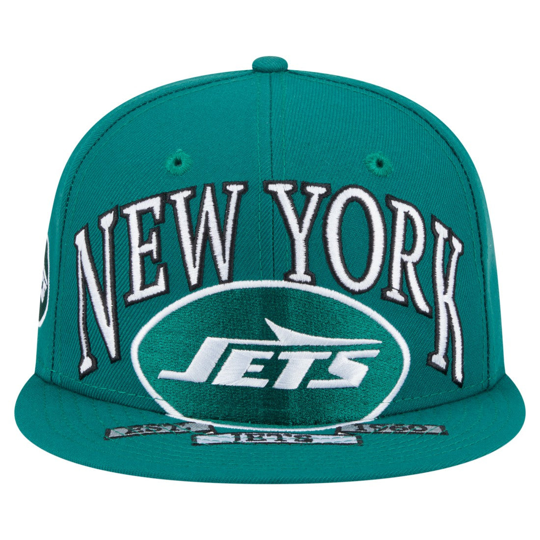 New York Jets New Era Oversized 59FIFTY Fitted Hat - Green - NFL
