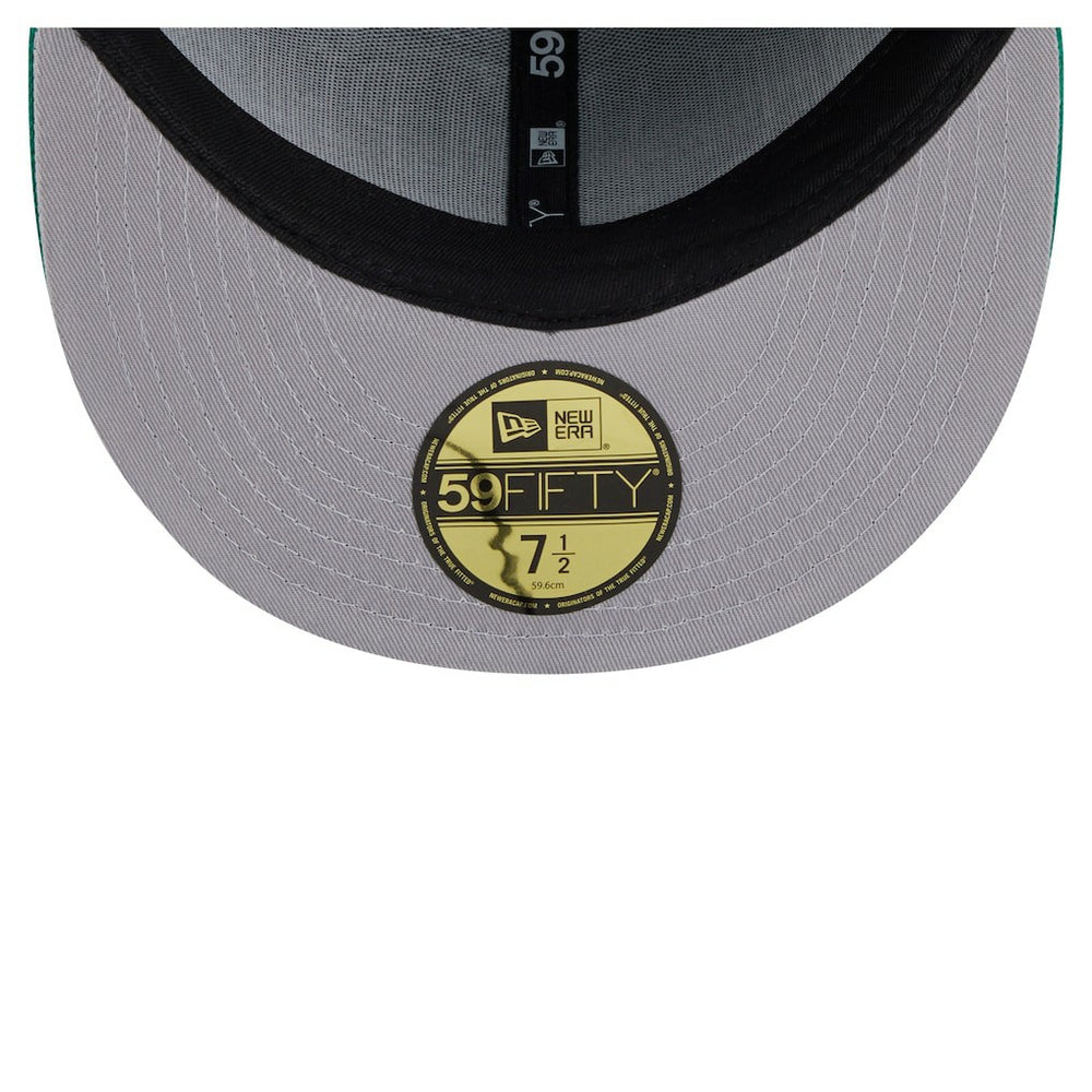 Philadelphia Eagles New Era Throwback Oversized 59FIFTY Fitted Hat - Kelly Green - NFL