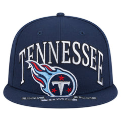 Tennessee Titans New Era Oversized 59FIFTY Fitted Hat - Navy - NFL