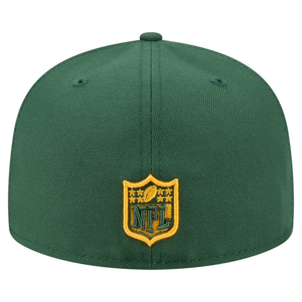 Green Bay Packers New Era Oversized 59FIFTY Fitted Hat - Green - NFL