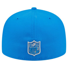 Detroit Lions New Era Oversized 59FIFTY Fitted Hat - Blue - NFL