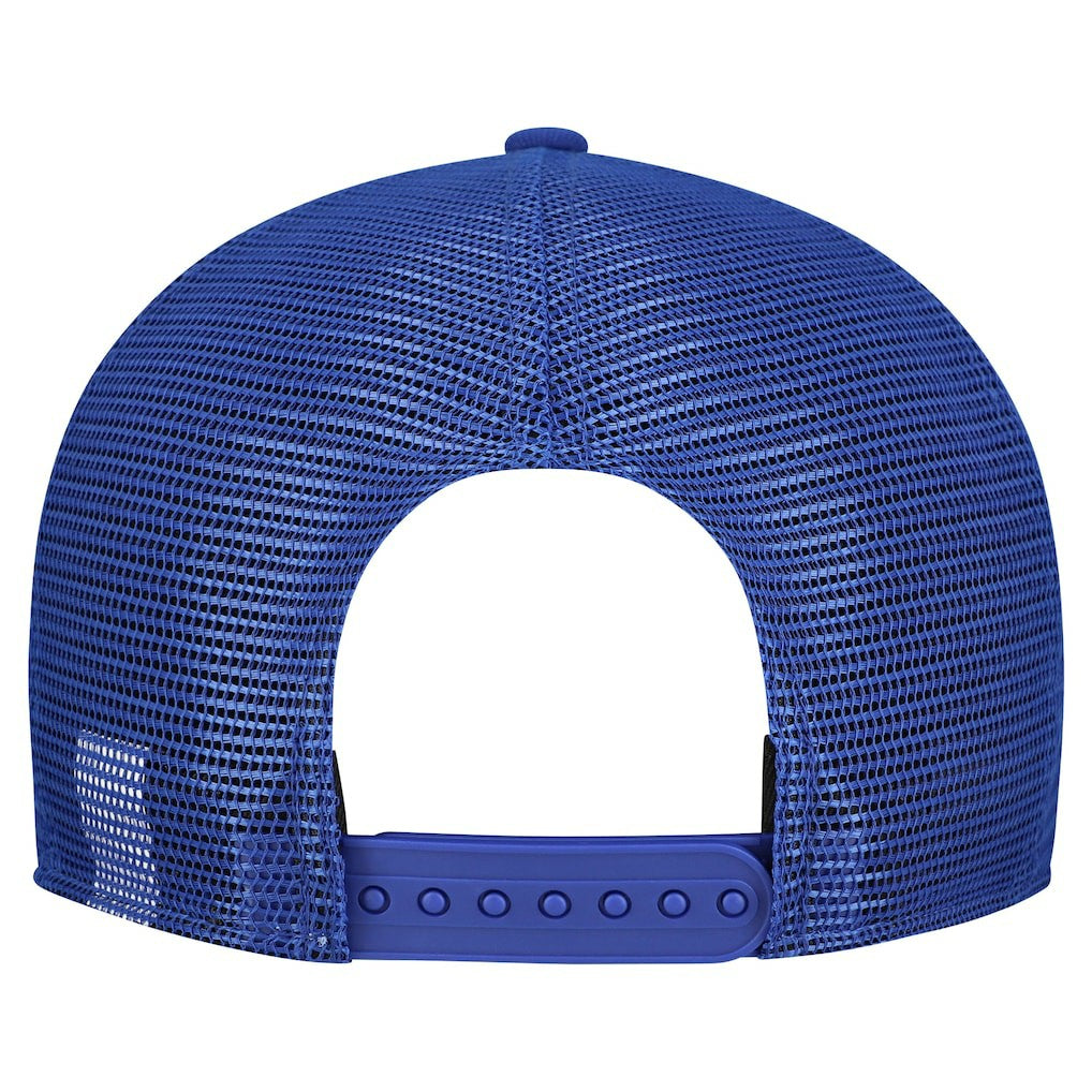 Buffalo Bills New Era Cork Split Panel 9FIFTY Trucker Snapback Hat - Gray/Royal - NFL