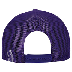 Minnesota Vikings New Era Cork Split Panel 9FIFTY Trucker Snapback Hat - Gray/Purple - NFL