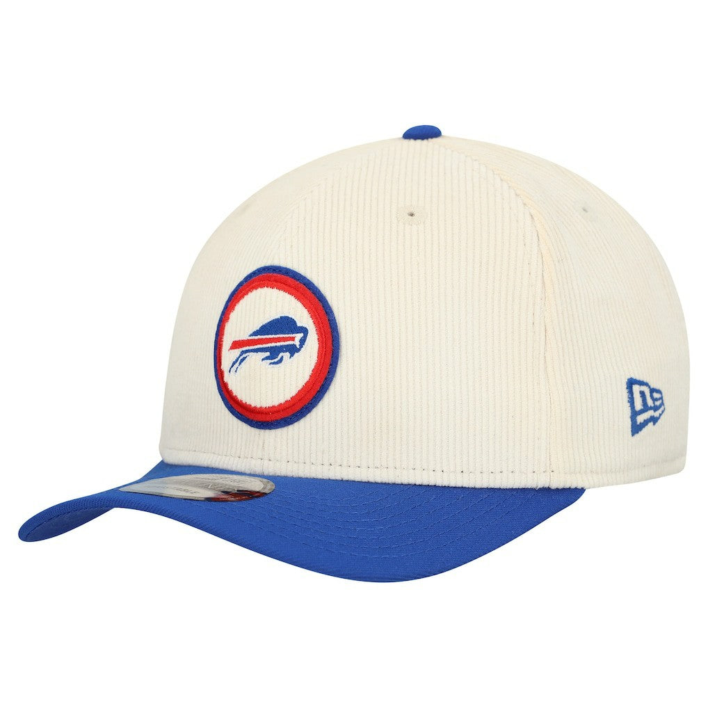 Buffalo Bills New Era Loyal Corduroy 9SEVENTY Adjustable Hat - Stone - NFL