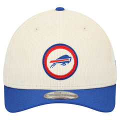 Buffalo Bills New Era Loyal Corduroy 9SEVENTY Adjustable Hat - Stone - NFL