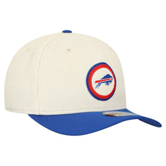 Buffalo Bills New Era Loyal Corduroy 9SEVENTY Adjustable Hat - Stone - NFL