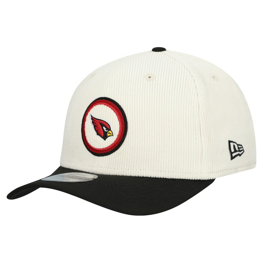 Arizona Cardinals New Era Loyal Corduroy 9SEVENTY Adjustable Hat - Stone - NFL