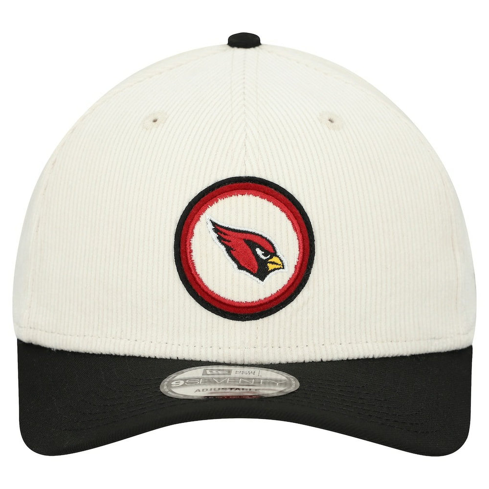 Arizona Cardinals New Era Loyal Corduroy 9SEVENTY Adjustable Hat - Stone - NFL
