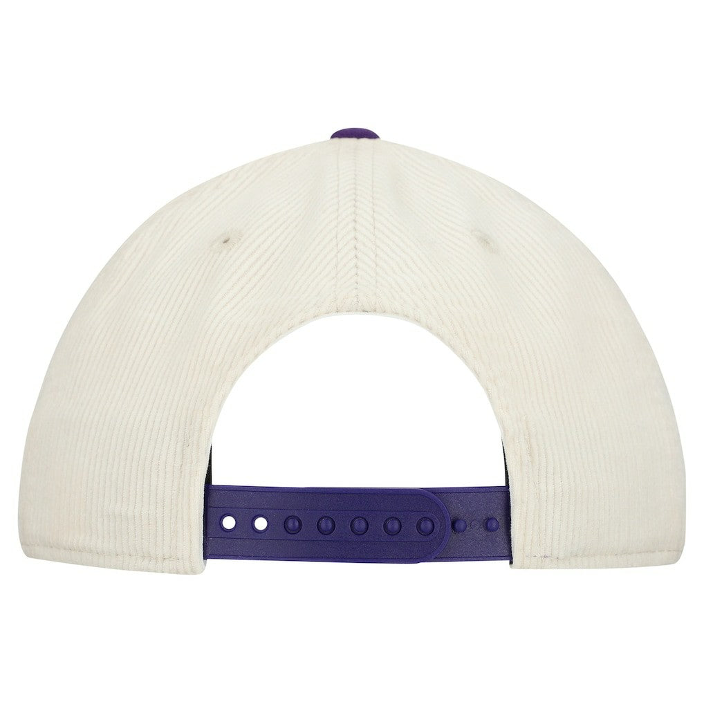 Minnesota Vikings New Era Loyal Corduroy 9SEVENTY Adjustable Hat - Stone - NFL