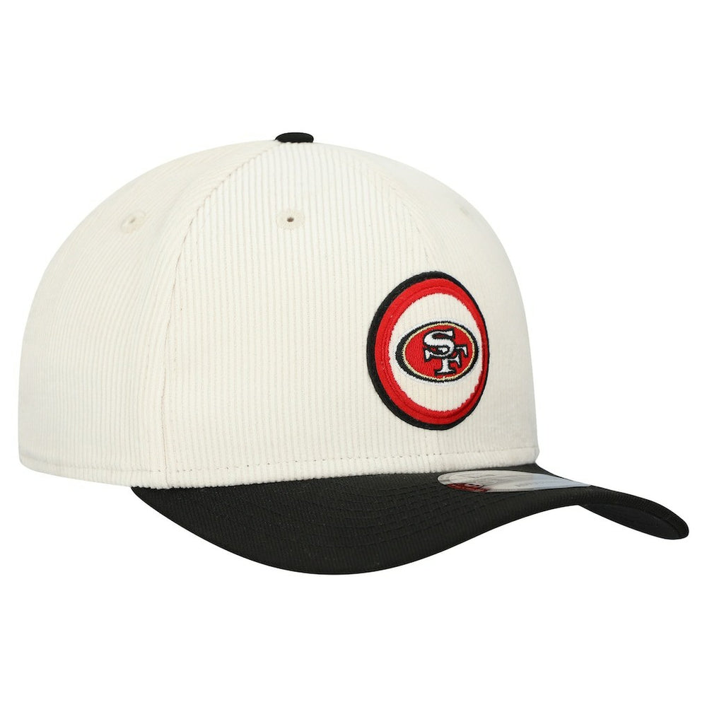 San Francisco 49ers New Era Loyal Corduroy 9SEVENTY Adjustable Hat - Stone - NFL