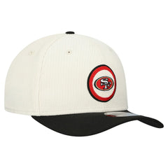 San Francisco 49ers New Era Loyal Corduroy 9SEVENTY Adjustable Hat - Stone - NFL