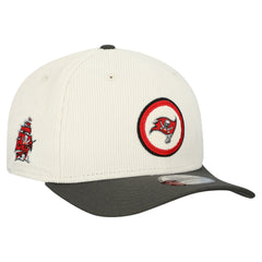 Tampa Bay Buccaneers New Era Loyal Corduroy 9SEVENTY Adjustable Hat - Stone - NFL