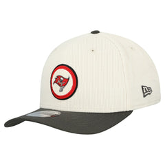 Tampa Bay Buccaneers New Era Loyal Corduroy 9SEVENTY Adjustable Hat - Stone - NFL