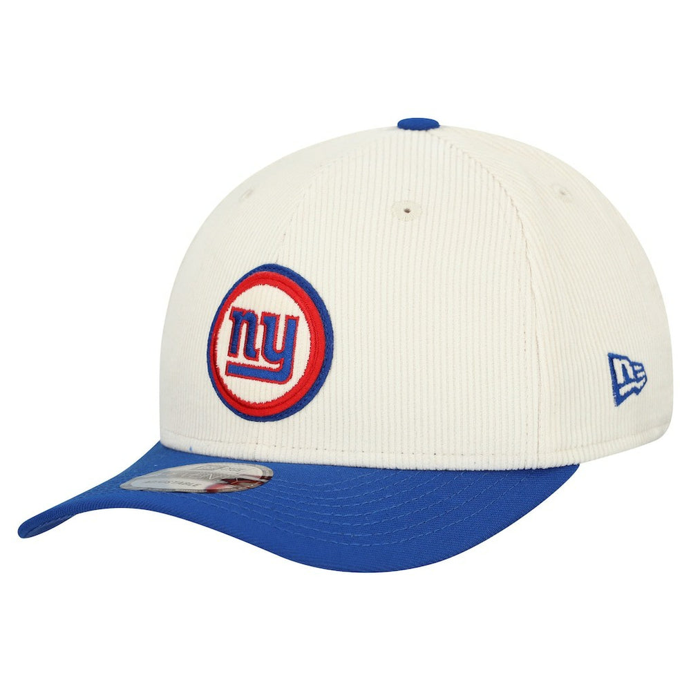 New York Giants New Era Loyal Corduroy 9SEVENTY Adjustable Hat - Stone - NFL