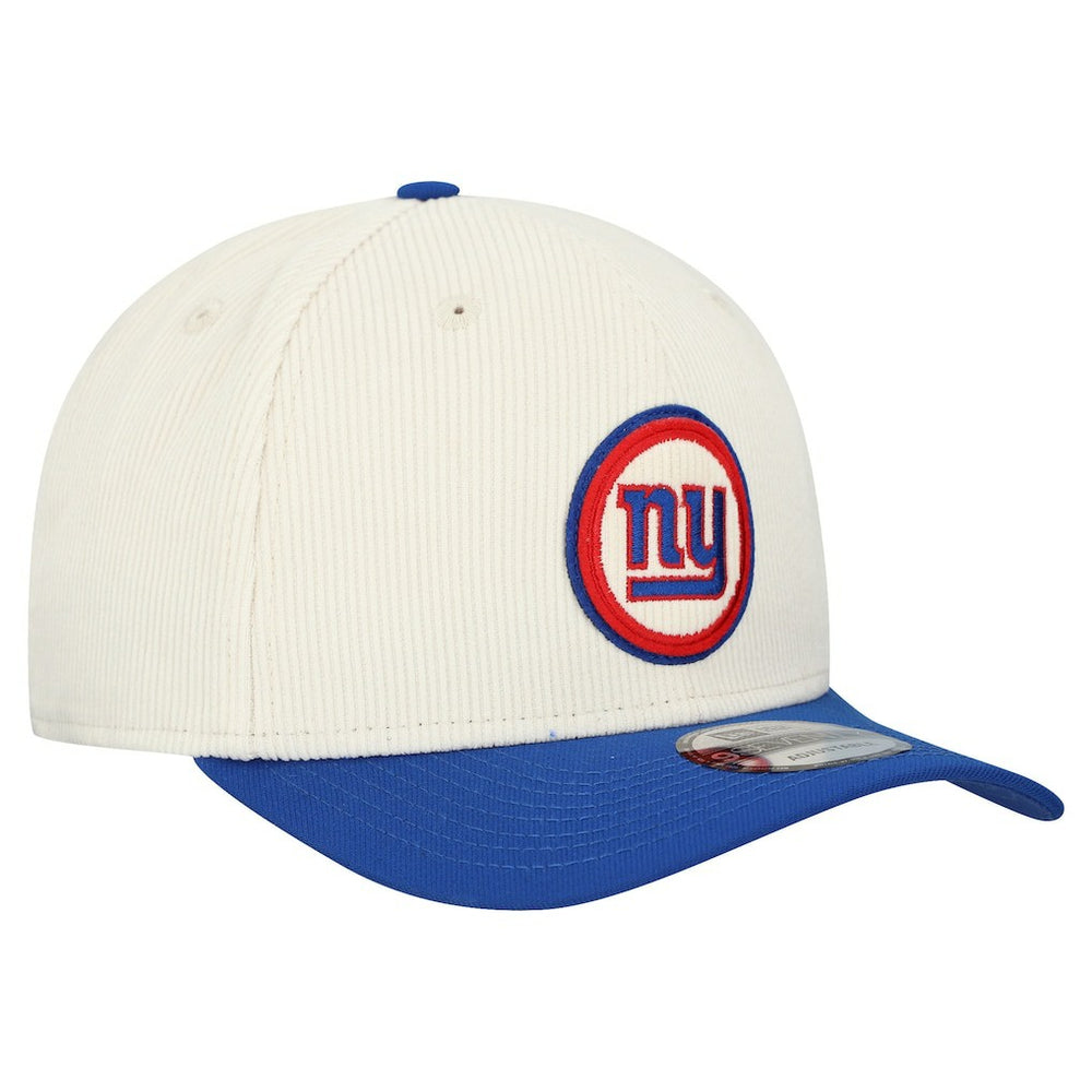 New York Giants New Era Loyal Corduroy 9SEVENTY Adjustable Hat - Stone - NFL
