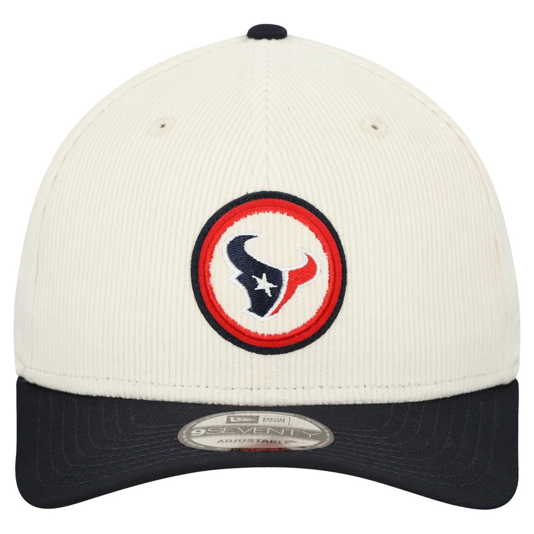 Houston Texans New Era Loyal Corduroy 9SEVENTY Adjustable Hat - Stone - NFL