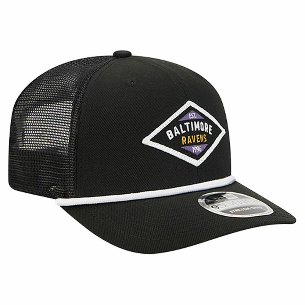 Baltimore Ravens New Era Team 9SEVENTY Adjustable Hat - Black - NFL